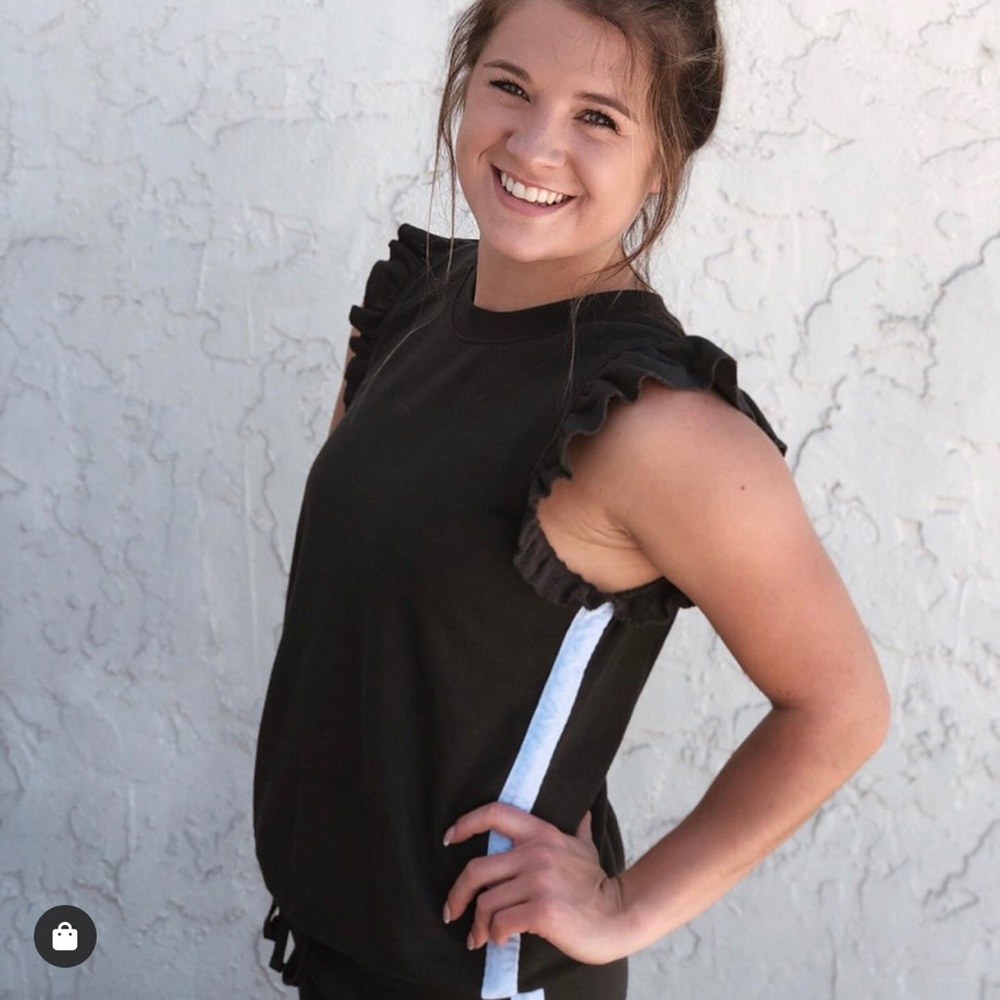 Sleeveless Ruffle Pullover - Picture 3 of 3